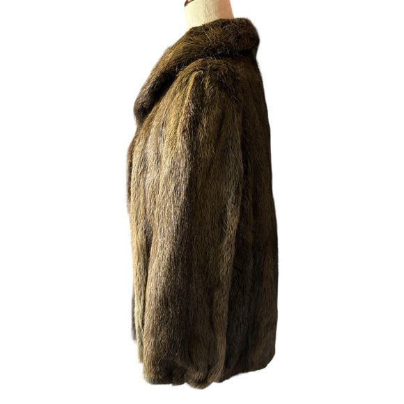 Vintage Real Fur Custom Made Jacket As Is - Picture 3 of 11